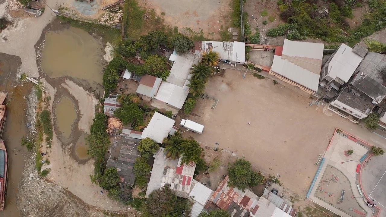 Empty lot before construction